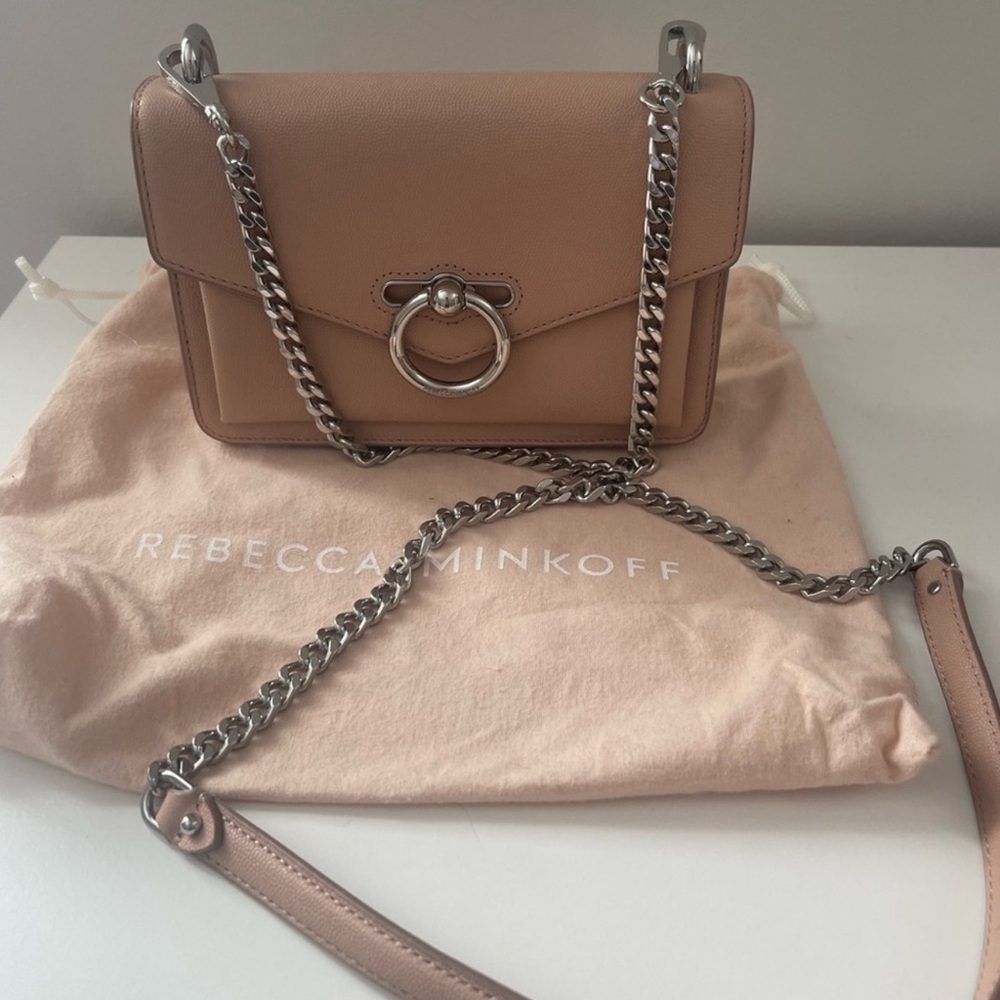 Rebecca Minkoff Mini Jean Mac Crossbody Leather Envelope Bag
